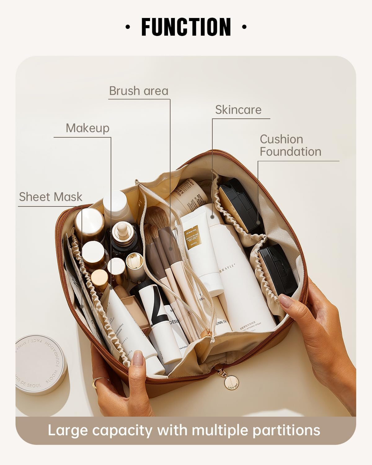Stylish Travel Makeup Bag