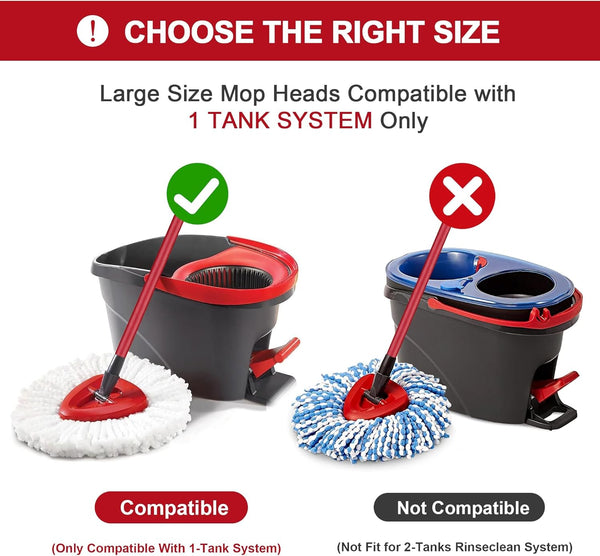 Easy Spin Mop Head Refills