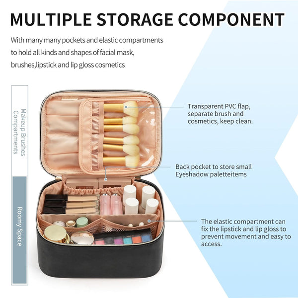 Chic Travel Makeup Organizer