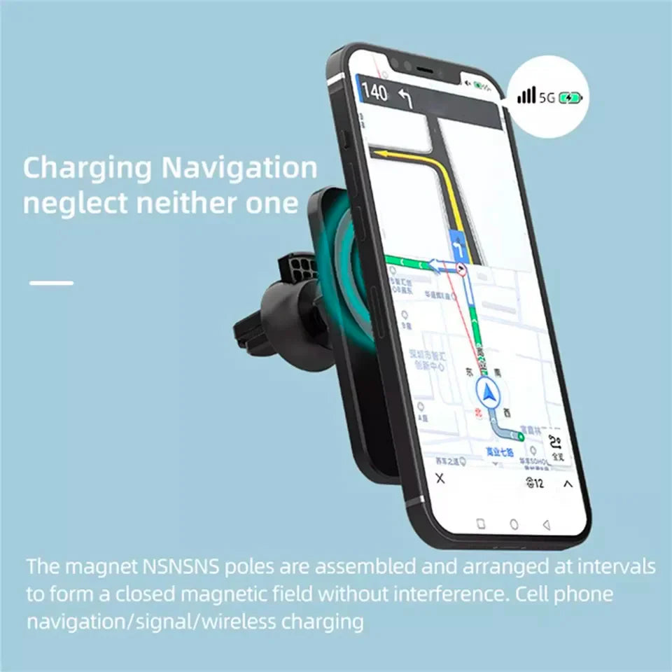 Magnetic Car Phone Charger
