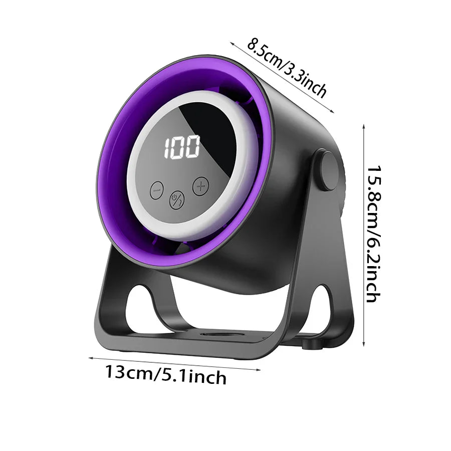 Compact Breeze Desktop Fan